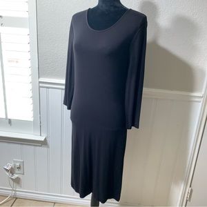 Philosophy black dress long sleeves